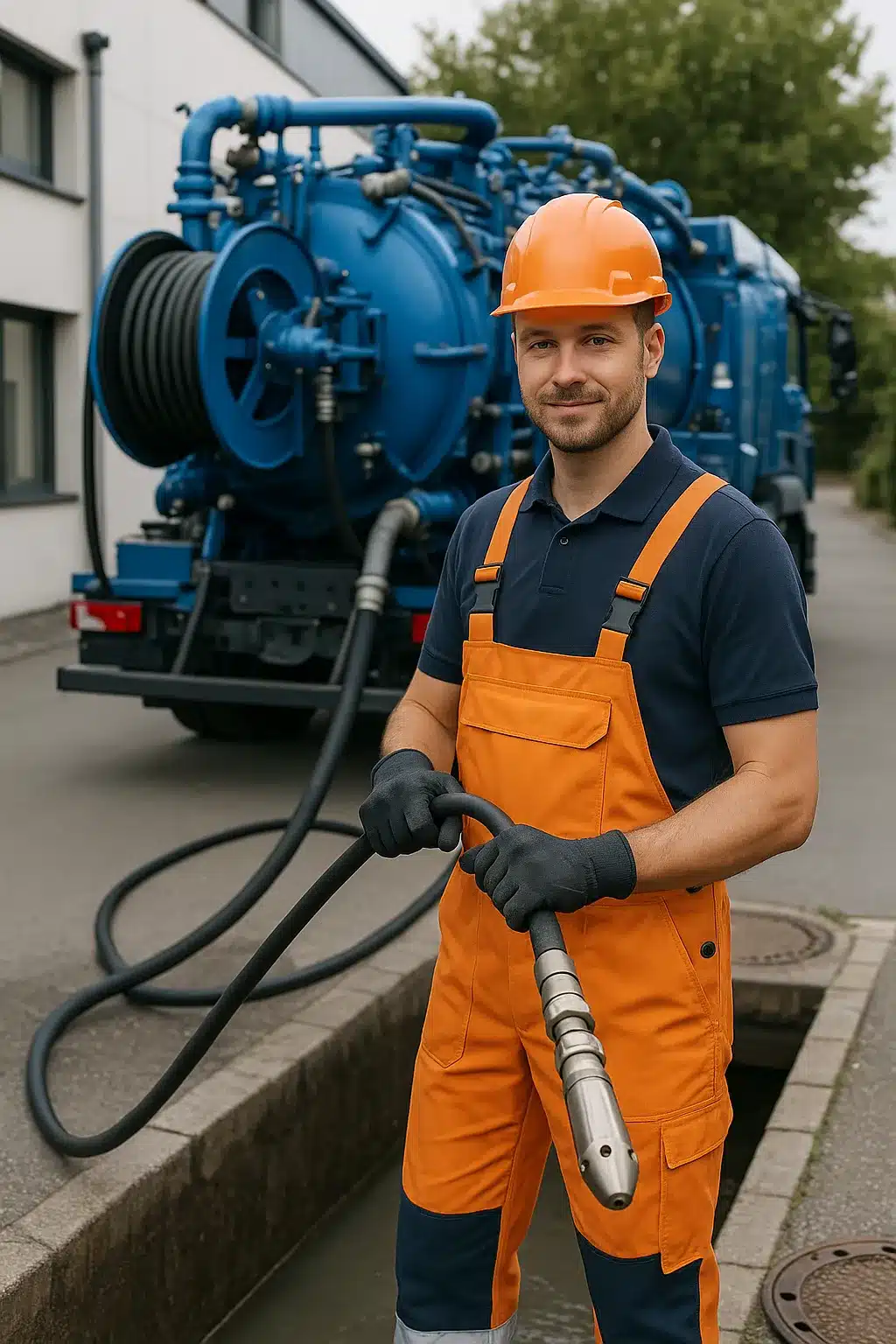Kanalreinigung Kronberg – Moderne Hochdrucktechnik für saubere Abwasserkanäle