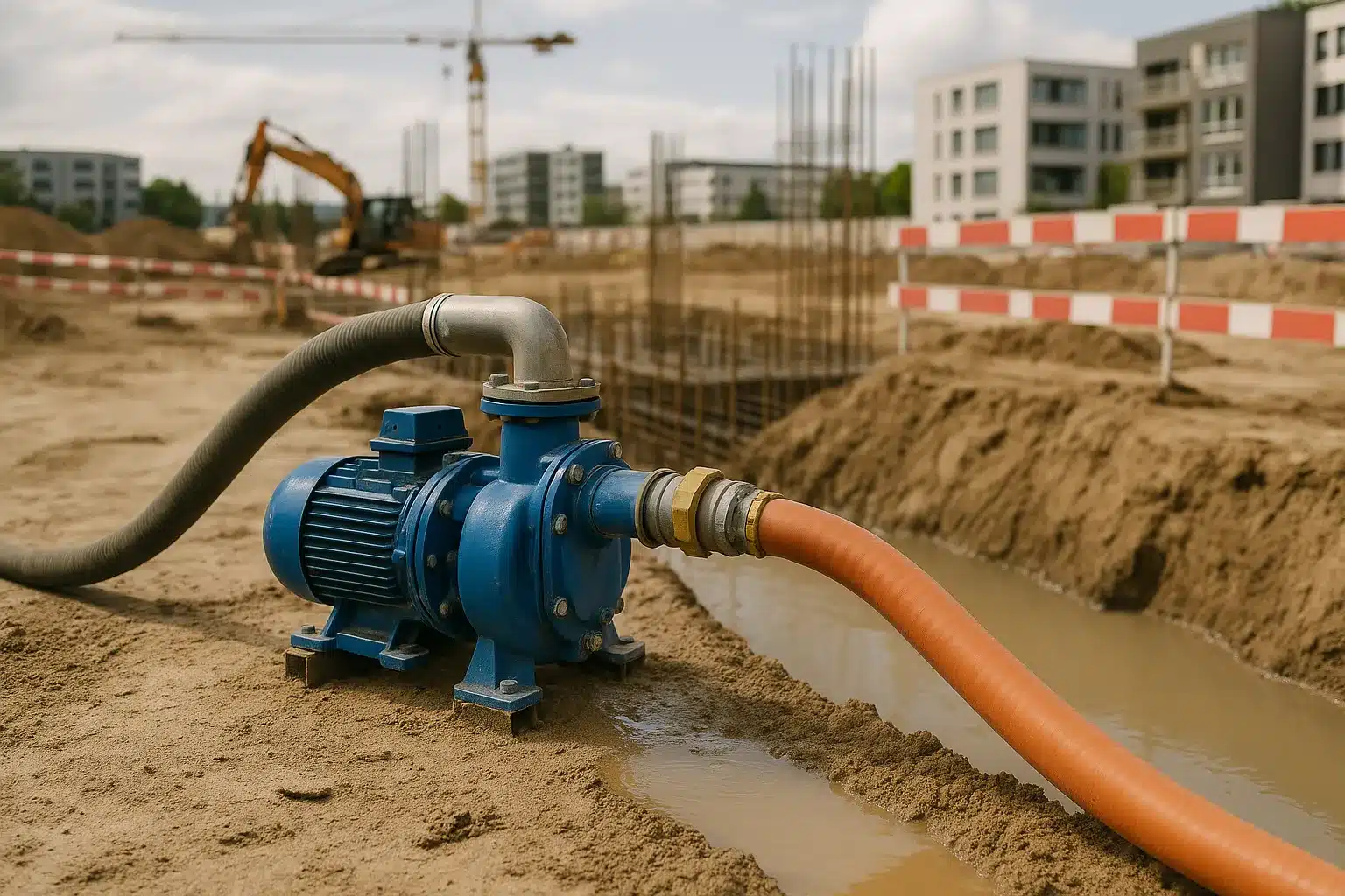 Baustellenentwässerung: Neue Anforderungen 2024